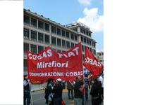 Cobas Fiat Mirafiori a Lingotto