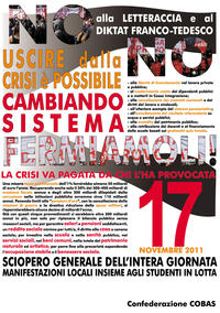 Le manifestazioni del 17 novembre 2011