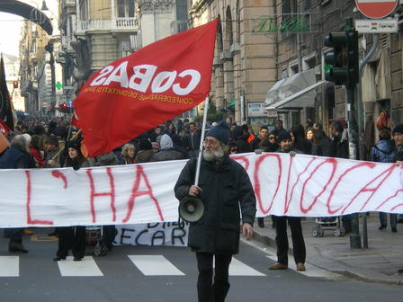 28 gennaio 2011 - Manifestazione di Genova Foto 5