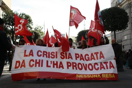 28 gennaio 2011 - Manifestazione di Salerno Foto 1