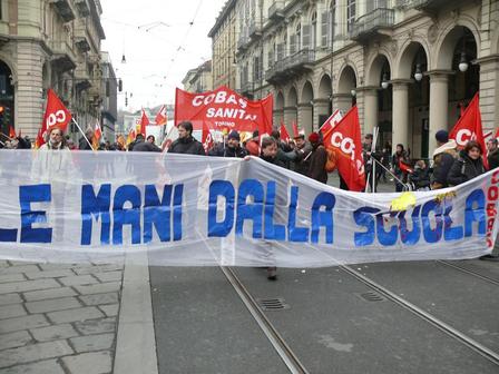 28 gennaio 2011 - Manifestazione di Torino Foto 7