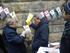 La RSU dell'ATAF di Firenze consegna le calze con il carbone ai consiglieri comunali favorevoli alla privatizzazione