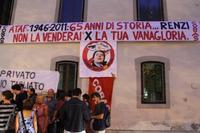 Proteste al consiglio comunale di Firenze contro la privatizzazione dell'ATAF