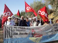 La manifestazione NO MUOS a Niscemi 