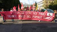 La manifestazione per il Kurdistan a Roma La manifestazione per il Kurdistan a Roma