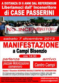 manifestazione 7 dicembre 2013+sciopero