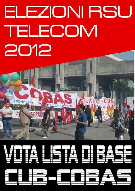 Elezioni RSU 2012 in TELECOM