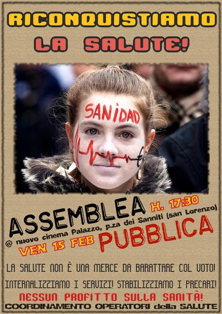 Riconquistiamo la salute - Assemblea 15 febbraio 2013 a Roma 