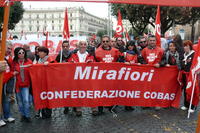 Il Cobas Mirafiori al No Monti Day