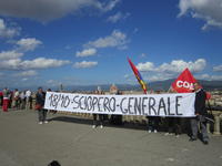 Iniziativa e conferenza stampa 11 ottobre piazzale Michelangelo, Firenze 