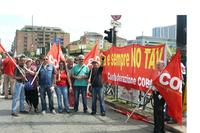 PRESIDIO E BLOCCO STRADALE AL TRIBUNALE DI TORINO