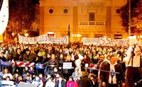 La manifestazione del 15 dicembre 2012 a Taranto